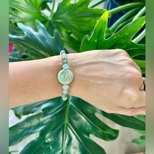 Jasper, Amazonite & Moss Agate Bracelet – Grounding & Soothing